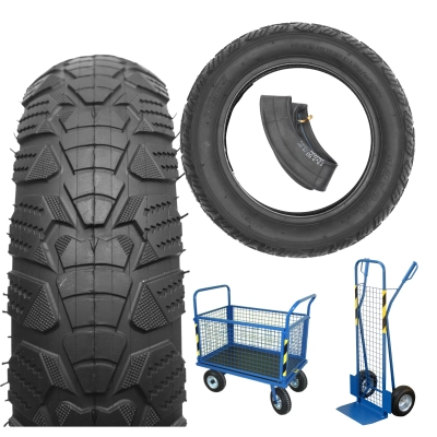 Opona z dętką 12x3.00 H-418 do Hulajnogi, Wózka Przemysłowego, Rolniczego